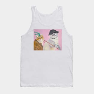 Retro cats Tank Top